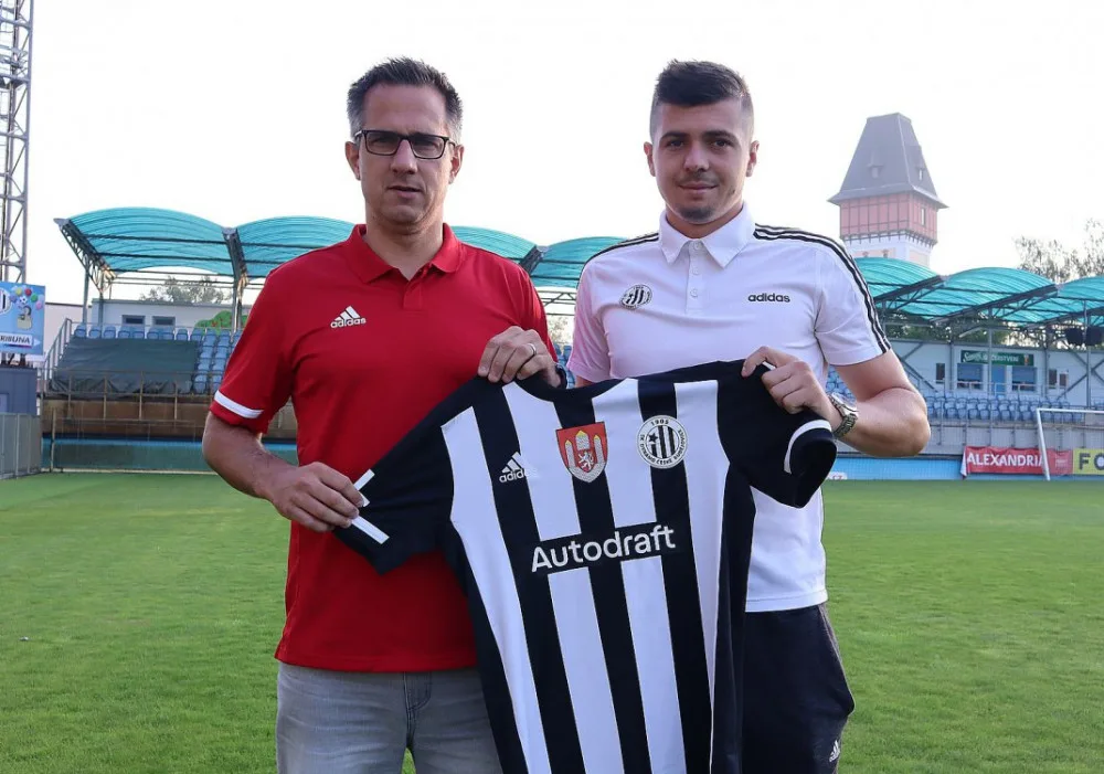 Martin Vozábal po boku nové posily Dynama Lukáše Skovajsy