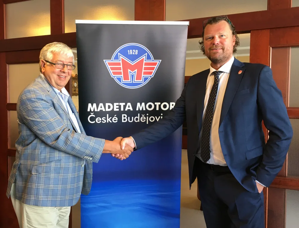 Novým generálním partnerem Motoru je společnost Madeta