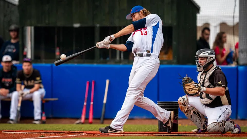 Baseballovou exhibici vyhrál tým extraligových hvězd