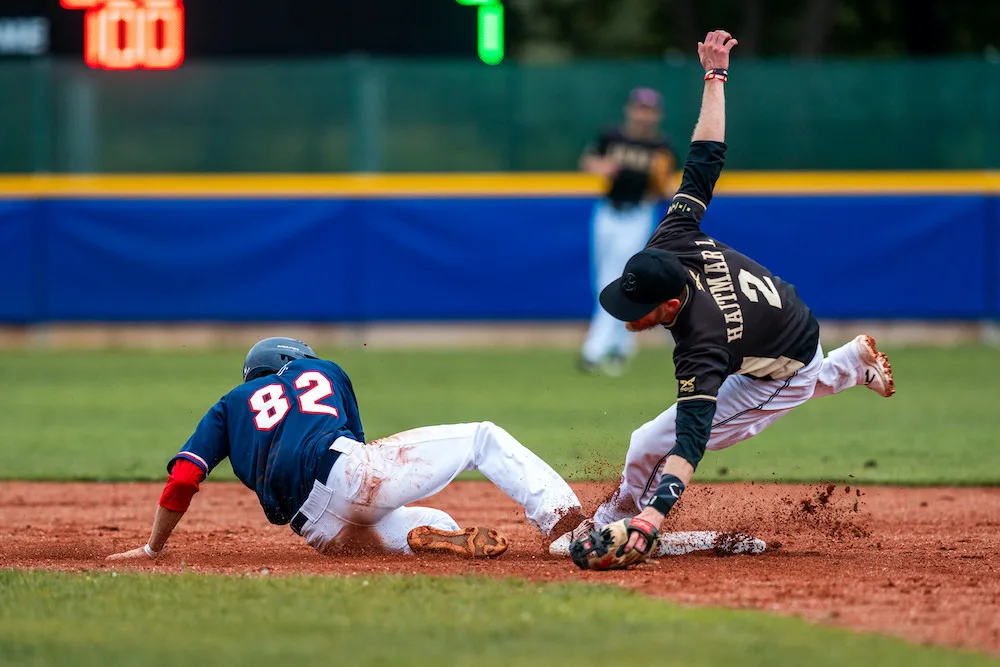 Baseballovou exhibici vyhrál tým extraligových hvězd
