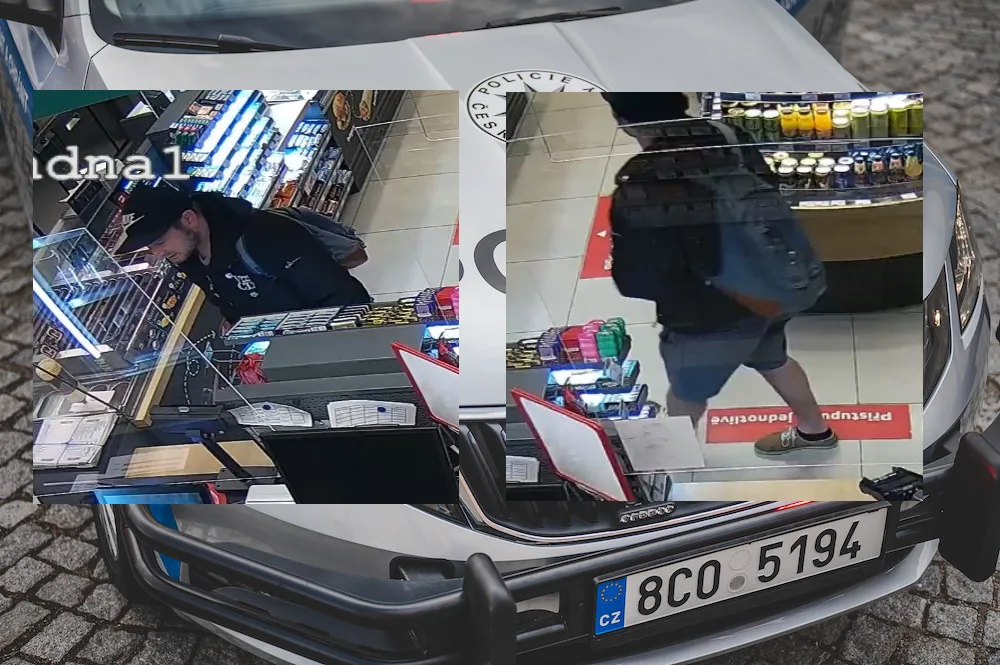 Muž našel peněženku s hotovostí a kartami, se kterými následně platil. Pátrá po něm policie