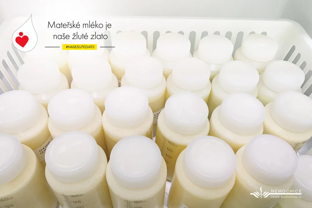 Nemocnice České Budějovice startuje kampaň na podporu Banky mateřského mléka aneb Banka mateřského mléka - místo, kde maminky pomáhají maminkám