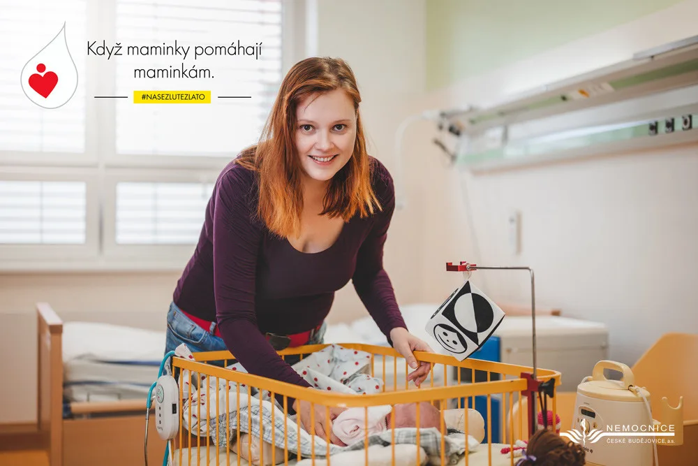 Nemocnice České Budějovice startuje kampaň na podporu Banky mateřského mléka aneb Banka mateřského mléka - místo, kde maminky pomáhají maminkám