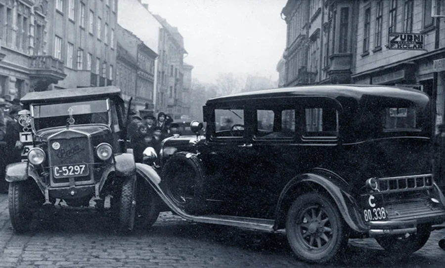 DRBNA HISTORIČKA: Dopravní nehody byly i když se jezdilo pomalu, jen následky byly jiné