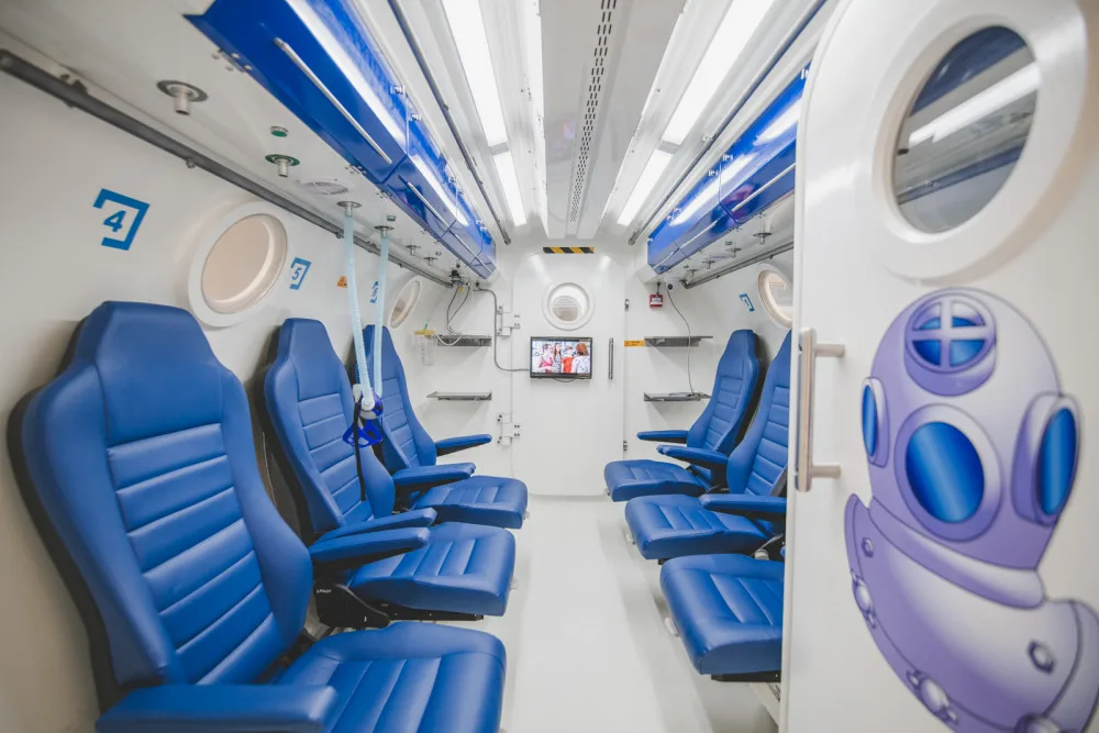 Českobudějovická nemocnice má větší hyperbarickou komoru