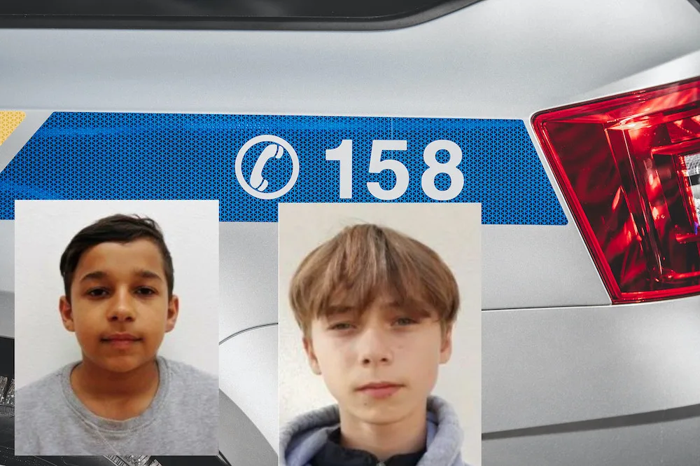 Kamil Chromek a Jakub Vlk utekli ze společné procházky. Pátrá po nich policie