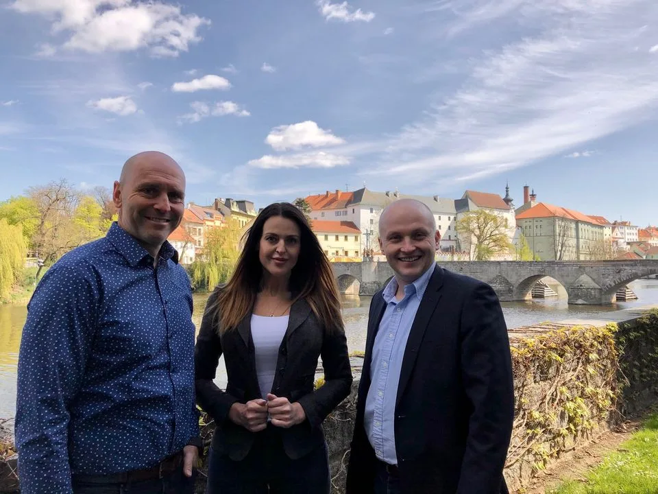 Ivana Kerlesová, Dalibor Uhlíř a Jiří Černý