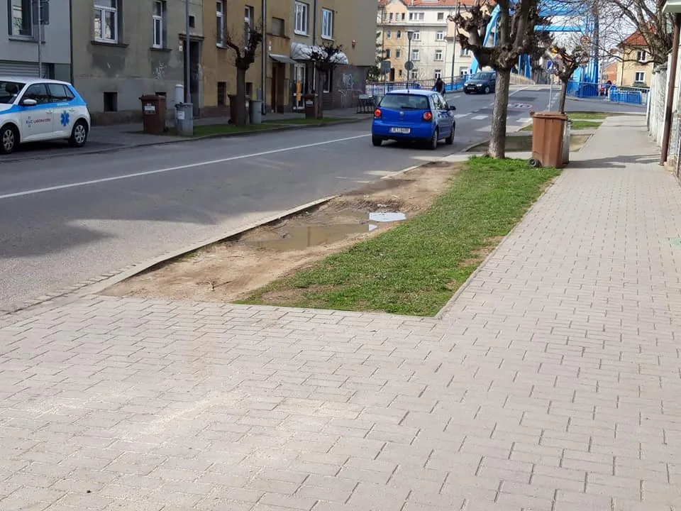 Takhle vypadalo místo původně.