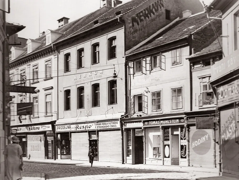 Sterneckova ul. v roce 1935