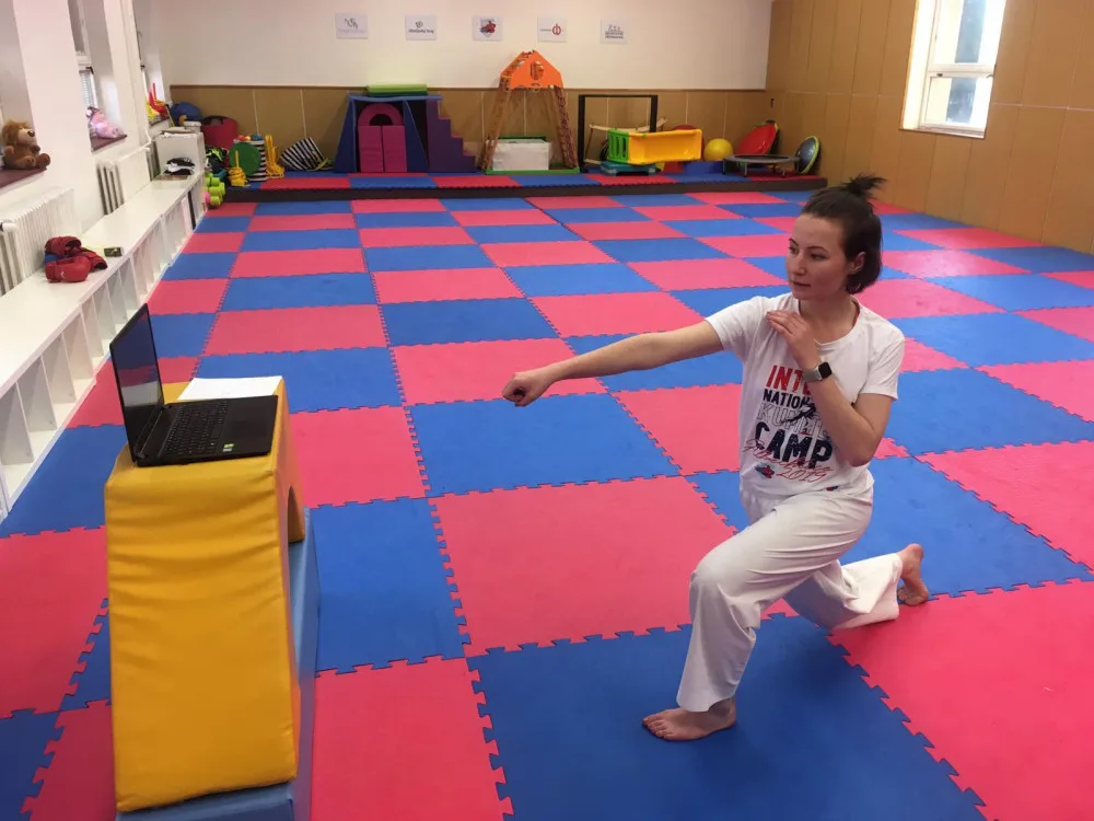 Klub TJ Karate České Budějovice: Těšíme se, až zase budeme naplno trénovat. Nyní jsou alternativou on-line tréninky