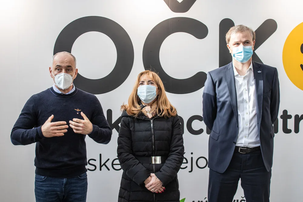 Budějcké očkovací centrum zahájilo provoz. Od čtvrtka pojede naplno