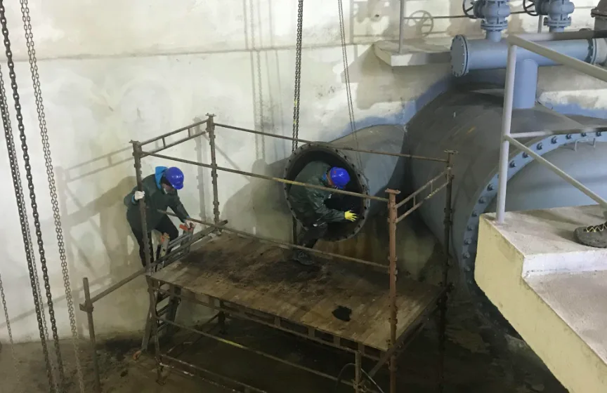 Vodárenský tunel ve Straňanech prošel po deseti letech kontrolou.