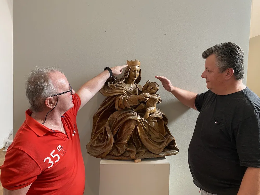 Do svatého Tomáš se vrátí soška Madony, pomůže i neplodným párům
