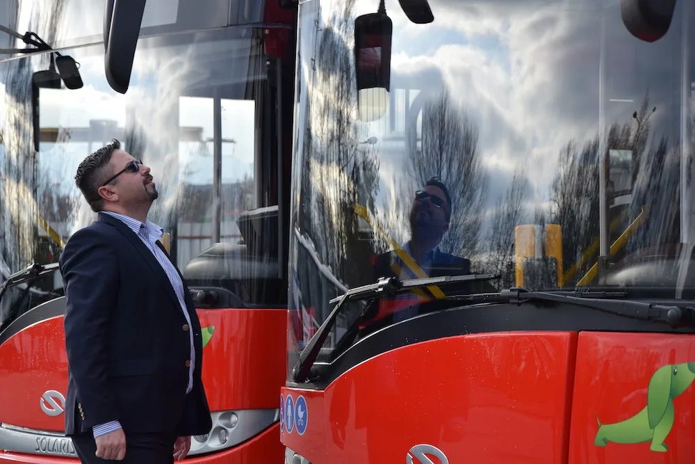 Slavoj Dolejš rozvíjí Dopravní podnik už deset let
