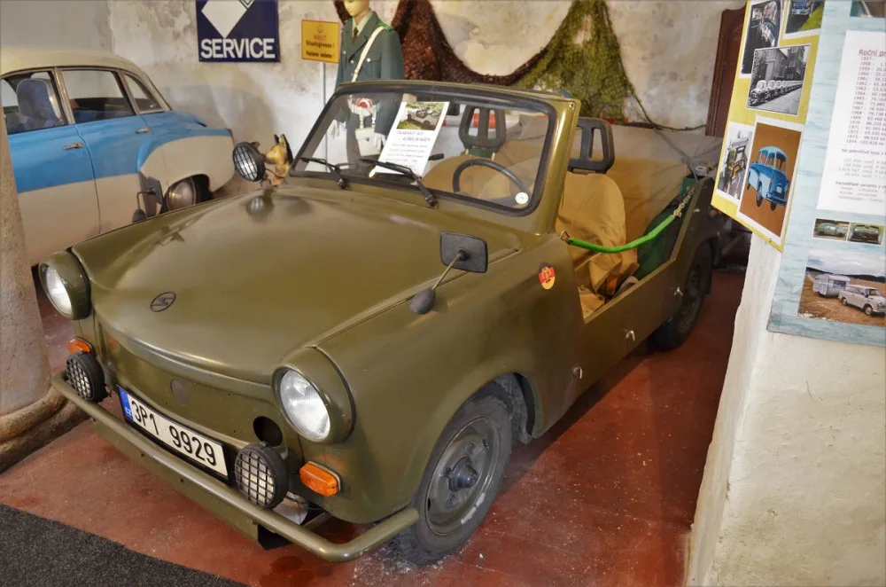 Trabant s označením Kübelwagen