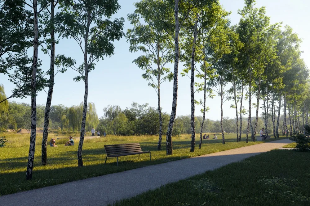 Studie k parku 4 Dvory je hotová. Nová část nabídne větší skatepark, zeleň, ale i prostor pro sport a rekreaci