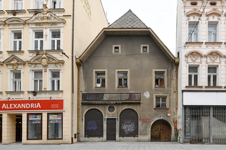 České Budějovice objektivem Milana Bindera a perem Martina Maršíka: Tajemný dům v centru