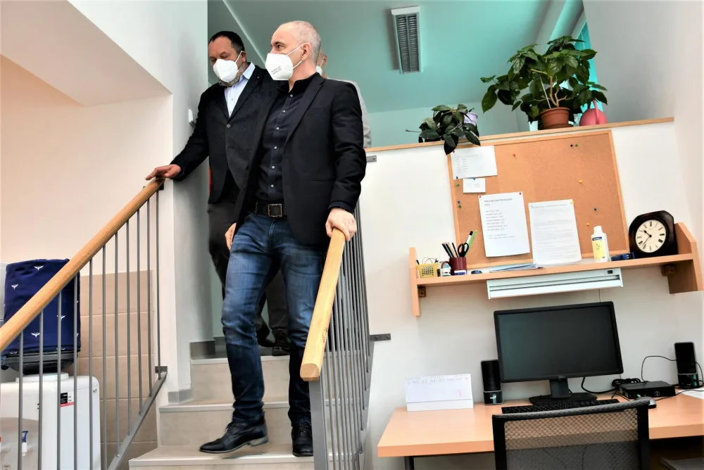 Záchranka má v Krumlově nově zrekonstruované prostory. Přestavba trvala zhruba rok a půl