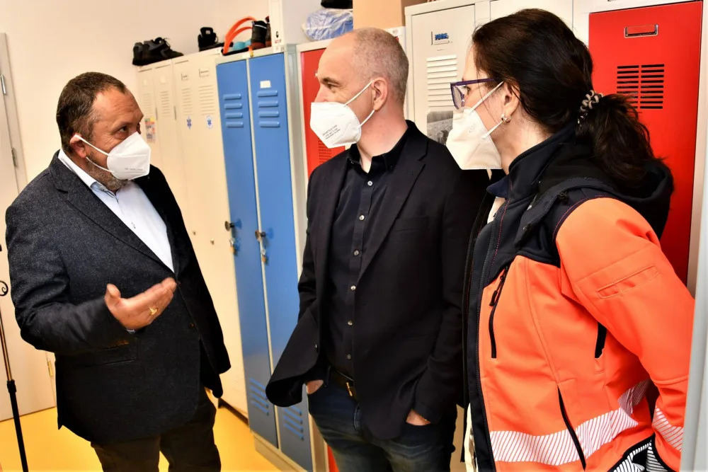 Záchranka má v Krumlově nově zrekonstruované prostory. Přestavba trvala zhruba rok a půl