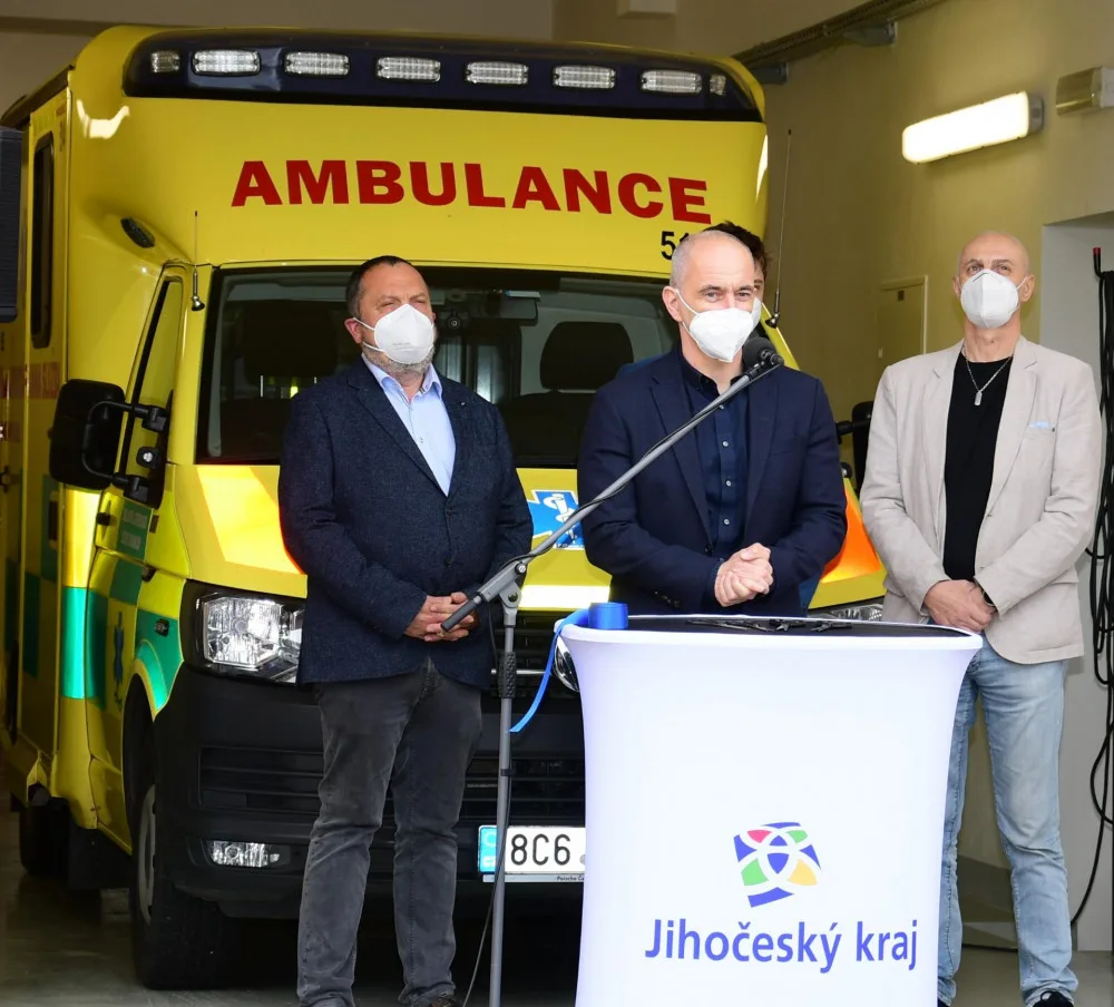 Záchranka má v Krumlově nově zrekonstruované prostory. Přestavba trvala zhruba rok a půl
