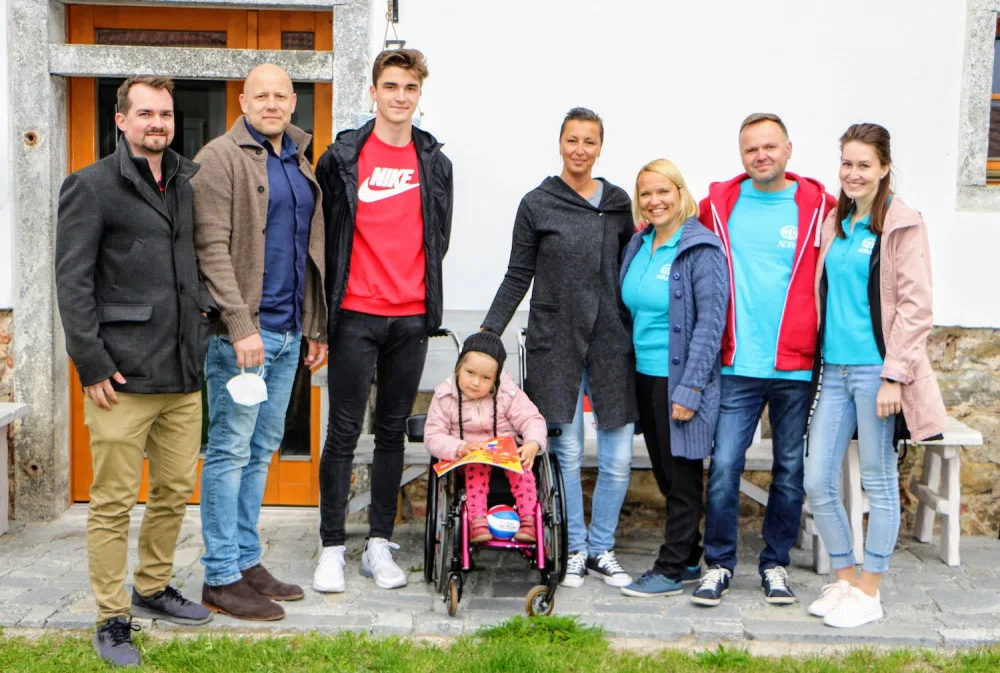 Díky virtuálnímu Adra běhu se pro nemocnou Adélku vybralo přes 200 tisíc