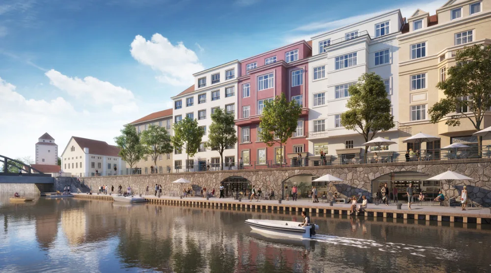 Náplavka jako v Praze? Budějce plánují modernizaci Zátkovo nábřeží