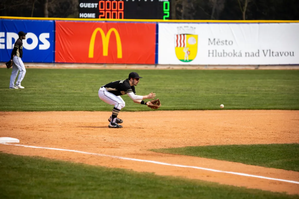 Ve druhém kole TOP 6 baseballové Extraligy se Sokol Hluboká utká o víkendu s Draky Brno