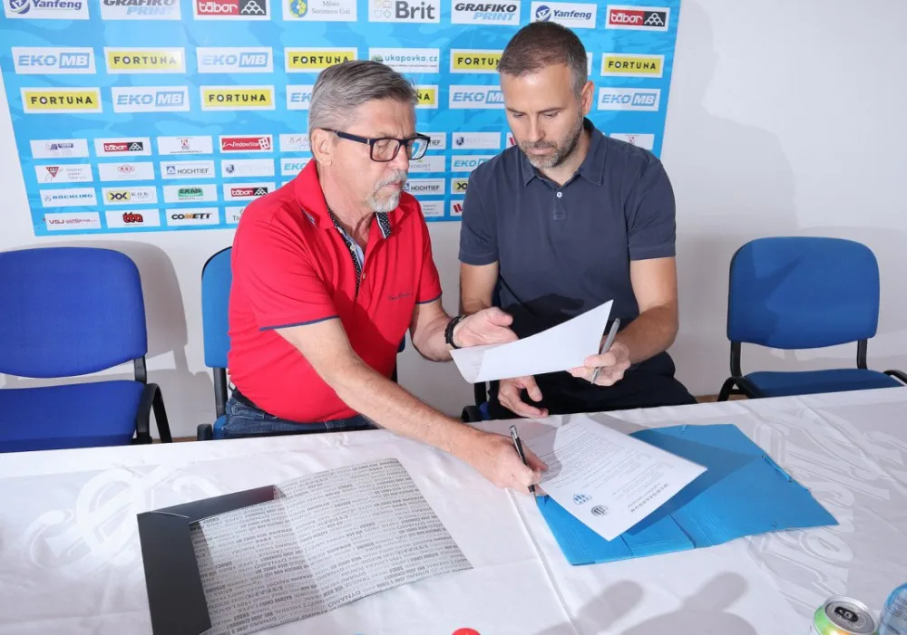 Dynamo podepsalo s Táborskem memorandum o spolupráci.