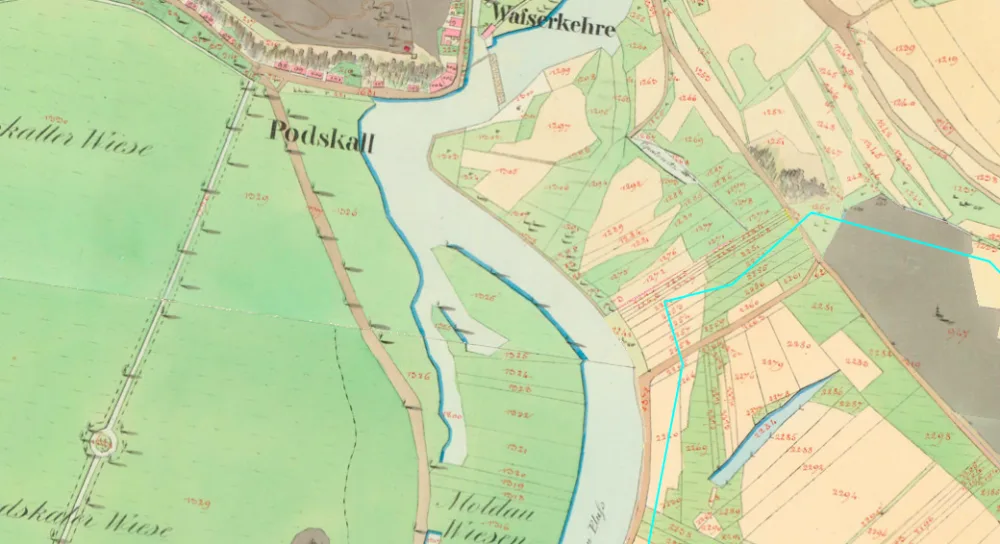 Podívejte se, jak vypadal Jihočeský kraj před 200 lety. Historické mapové podklady jsou on-line