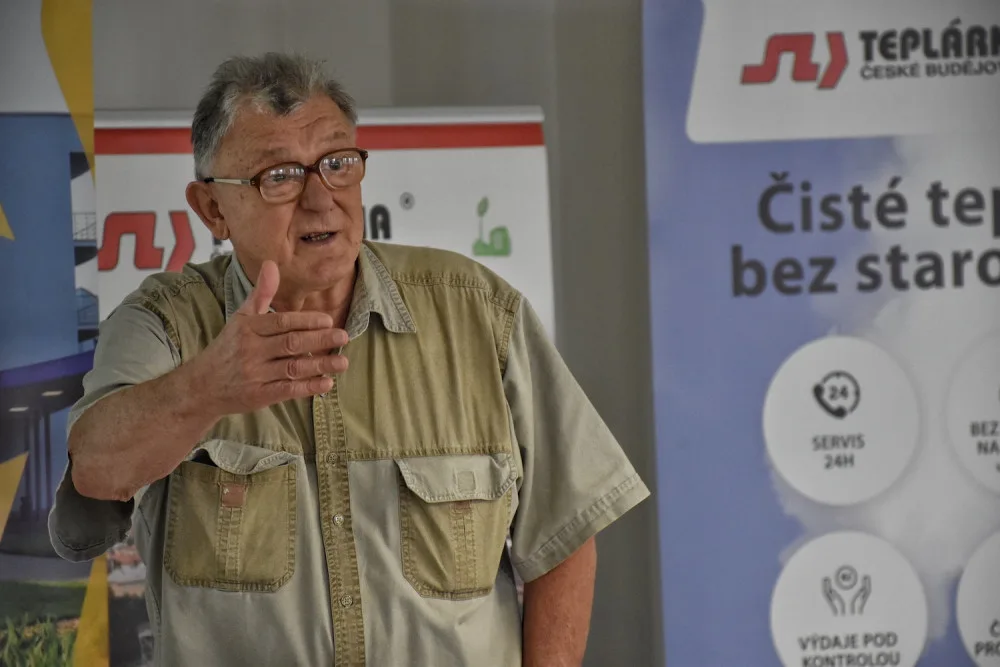 O projektu Geomed a místech v jižních Čechách, kde vzduch léčí, promluvil na semináři doc. MUDr. Petr Petr, Ph.D., vedoucí Pracoviště klinické farmakologie českobudějovické nemocnice.