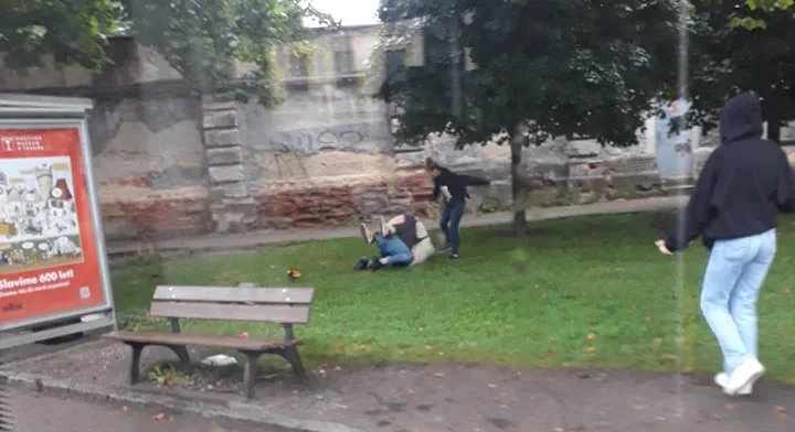 Ke rvačce dvou mladíků se přidala i dívka. Jeden z aktérů skončil v nemocnice