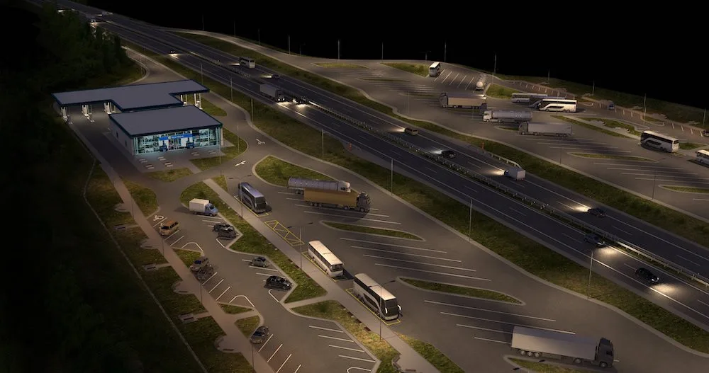 Odpočívadlo Chotýčany na D3 má stavět Strabag za 432 milionů korun