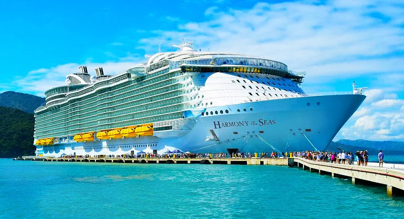 Společnost Sinop dodává výrobky i do zaoceánských lodí. Tou největší je Harmony of the Seas.