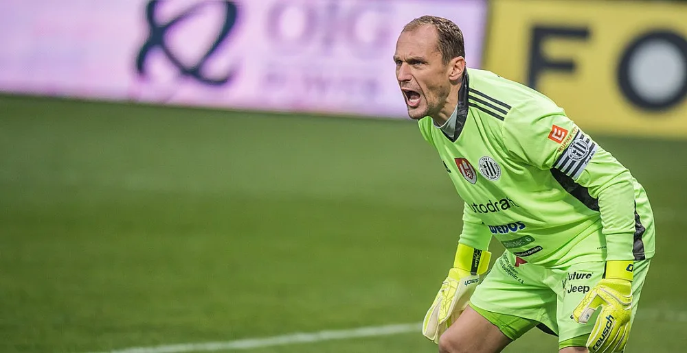 Jaroslav Drobný v dresu Dynama České Budějovice.