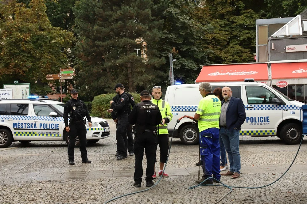 Snímek z incidentu, který prošetřuje policie.