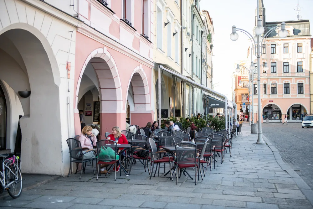 Vzhled předzahrádek v Budějcích by se mohl v budoucnu řídit připravovaným manuálem