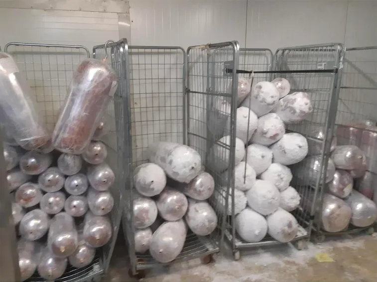 Veterináři našli na jihu Čech 1300 kilo závadného masa na kebab