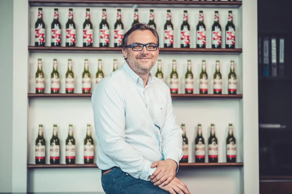 Ředitel národního pivovaru Budějovický Budvar Petr Dvořák