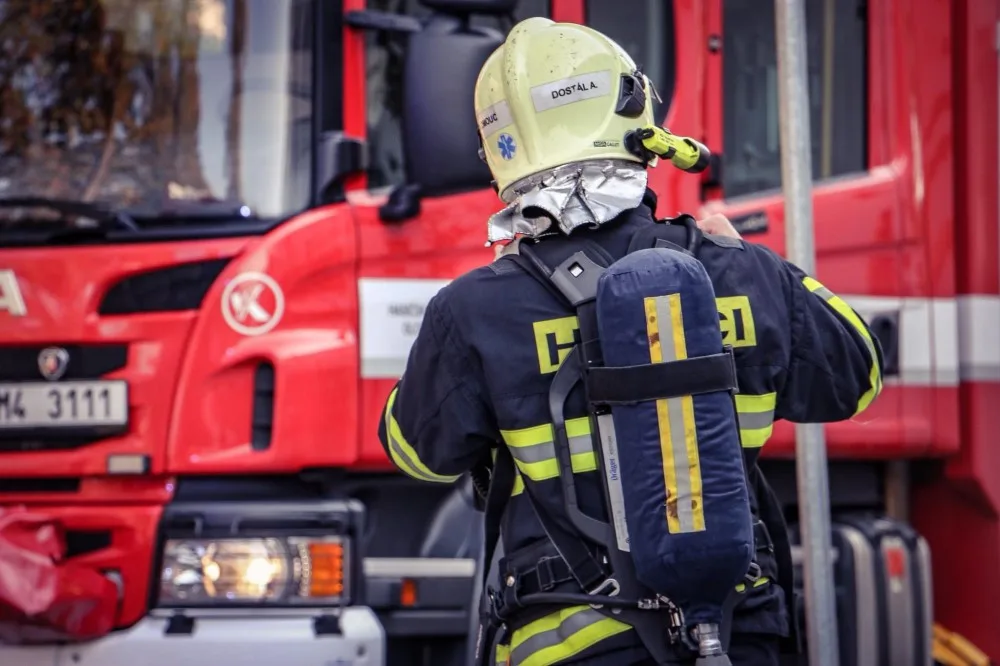 Při požáru haly na Táborsku vznikla několikamilionová škoda