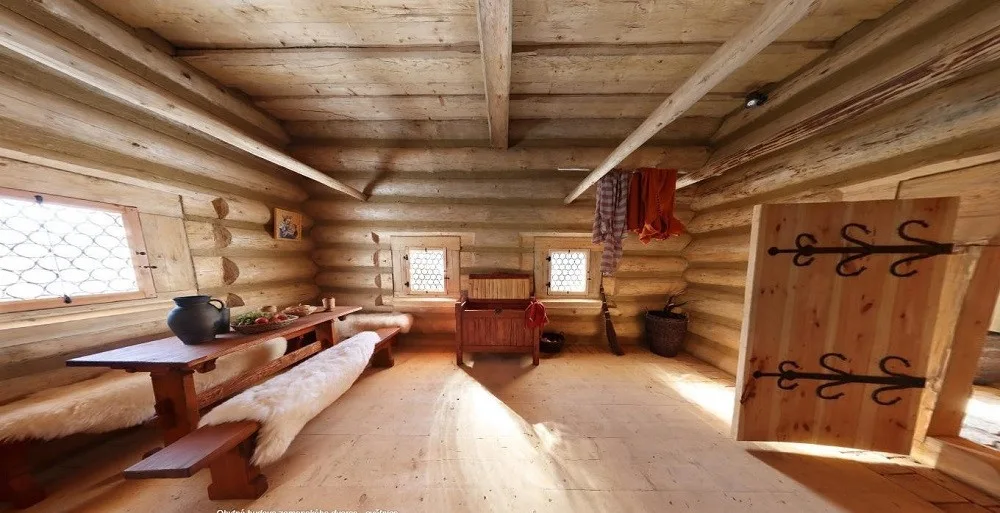 Virtuální prohlídka zemanského dvorce Archeoskanzenu Trocnov.