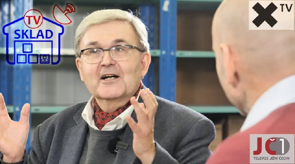 Znáte TV Sklad? Série televizních rozhovorů s významnými hosty se natáčí v budějckém skladu