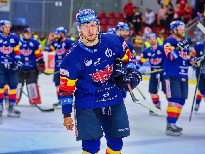 Měli jsme dobrou první třetinu, říká tříbodový Václav Karabáček