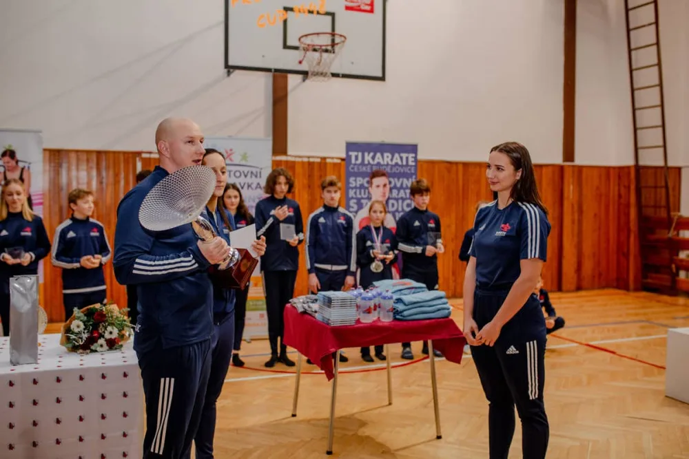 TJ Karate České Budějovice má za sebou skvělou sezónu. Milníkem byl úspěch Martiny Šáchové na seniorském MS