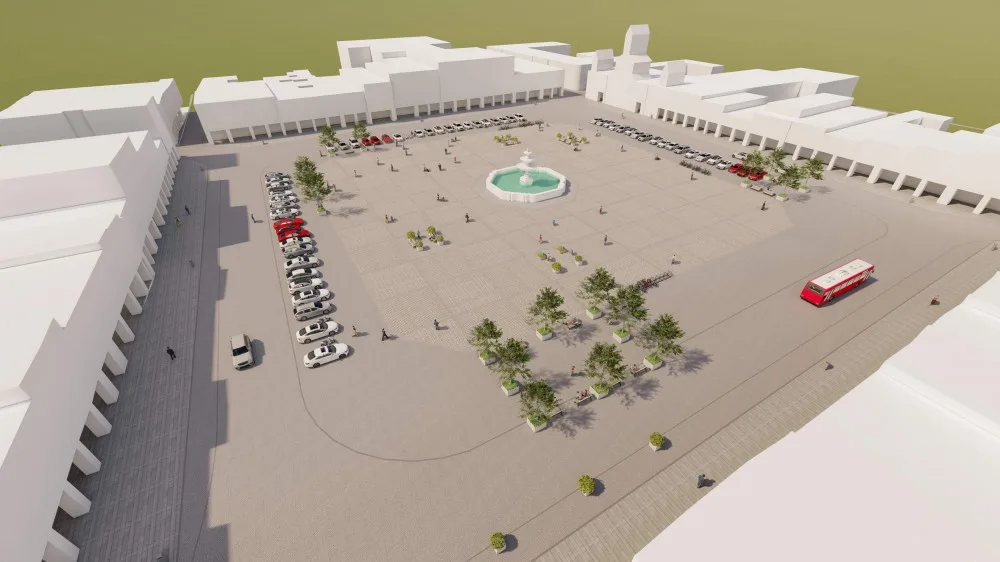 Zkratka přes centrum v Budějcích skončí. Na jedné straně náměstí odstraní parkování