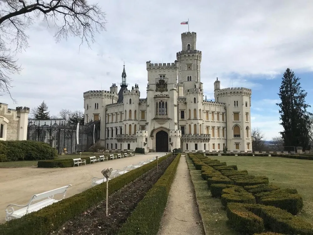Státní zámek Hluboká nad Vltavou.
