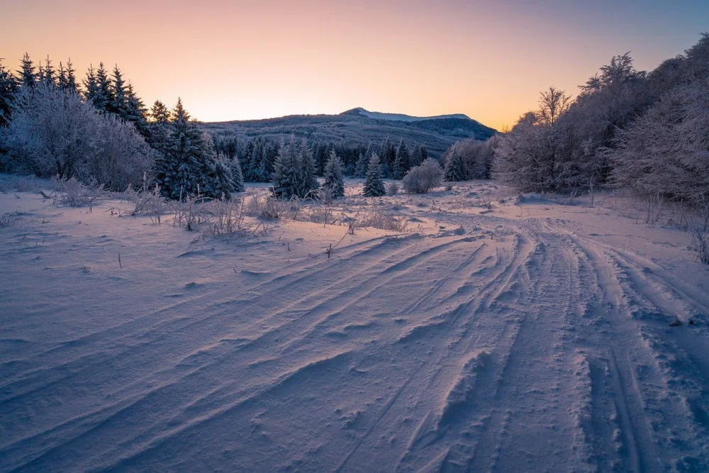 Na Šumavě dnes ráno naměřili minus 23,3 stupně Celsia