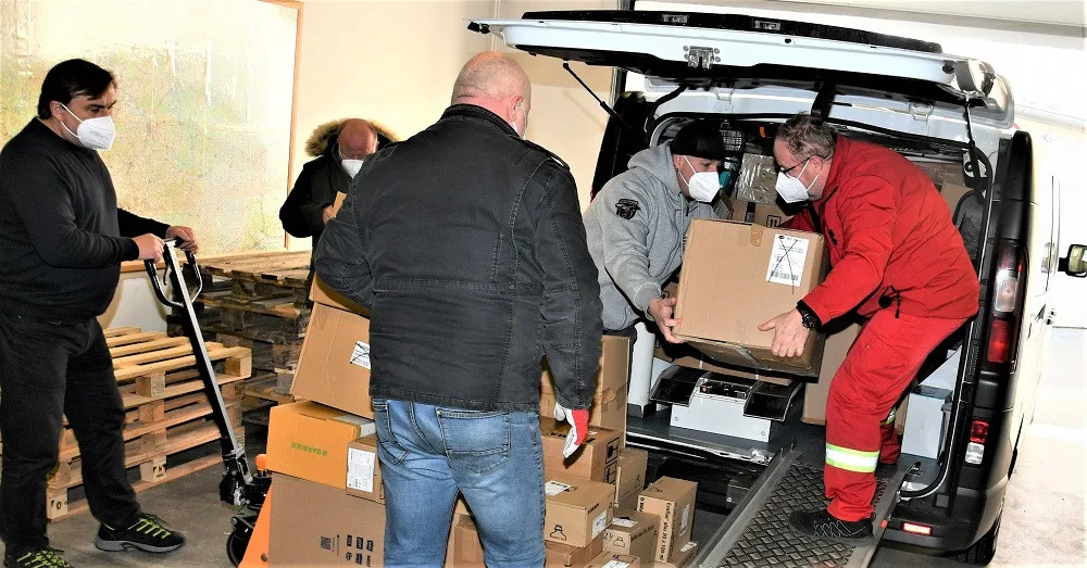 Krajský úřad pošle Ukrajině zdravotní pomůcky za sedm milionů korun