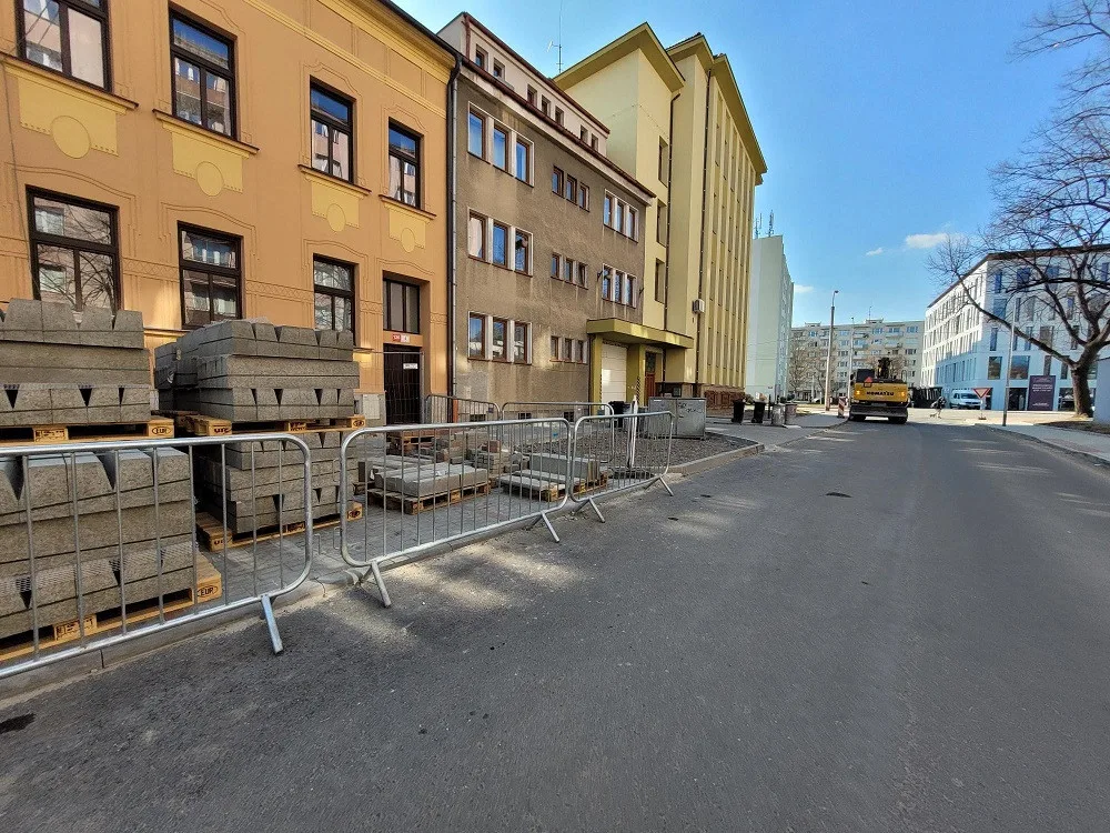 Pokračuje rekonstrukce českobudějovické ulice U Malše. Uzavírka tam bude do konce dubna