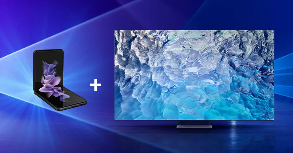 Samsung k novým televizorům přibalí ohebný telefon nebo smart hodiny jen za 1 korunu