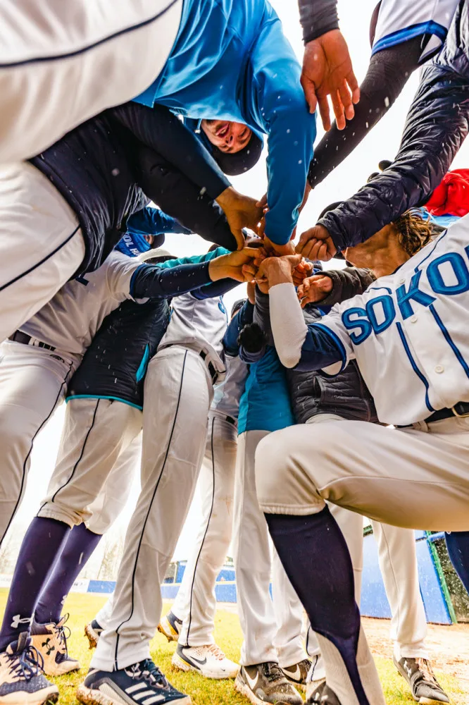 Sokol Hluboká vletěl do baseballové Extraligy a za sněžení porazil doma Techniku Brno
